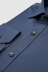 Navy Slim Fit Dress Shirt